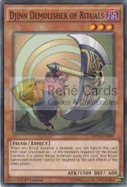 Djinn Demolisher of Rituals - 1st Edition - MP15-EN090