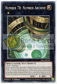 Number 78: Number Archive - 1st. Edition - DLCS-EN122