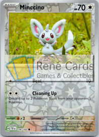 Minccino - TEF - 136/162 - Reverse