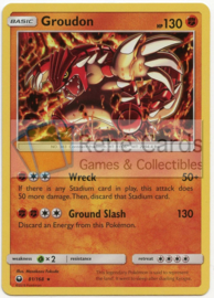 Groudon - S&M CeSt  81/168 - Stamp Promo