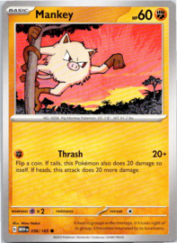 Mankey - MEW - 056/165