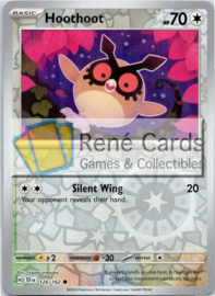 Hoothoot - TEF - 126/162 - Reverse