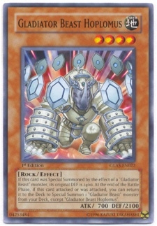 Gladiator Beast Hoplomus - 1st. Edition - GLAS-EN022