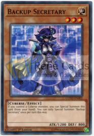 Backup Secretary - 1st. Edition - COTD-EN002