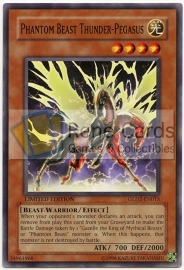 Phantom Beast Thunder-Pegasus - Limited Edition - GLD2-EN013