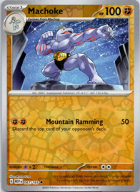 Machoke - MEW - 067/165 - Reverse