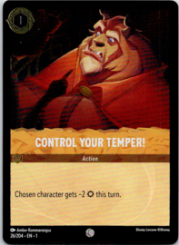 Control Your Temper! - 1TFC-26/204 - Foil