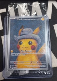 Pikachu with Grey Felt Hat - SVP 085 - "Pokémon x Van Gogh" collaboration