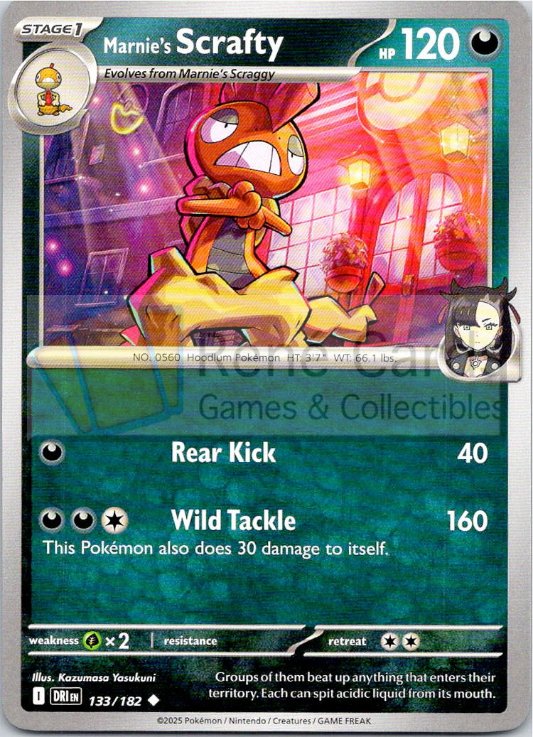 Marnie's Scrafty - DRI  - 133/182