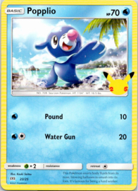 Popplio - 23/25 - McDonalds - 2021