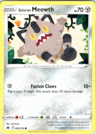 Galarian Meowth - CRZ - 084/159