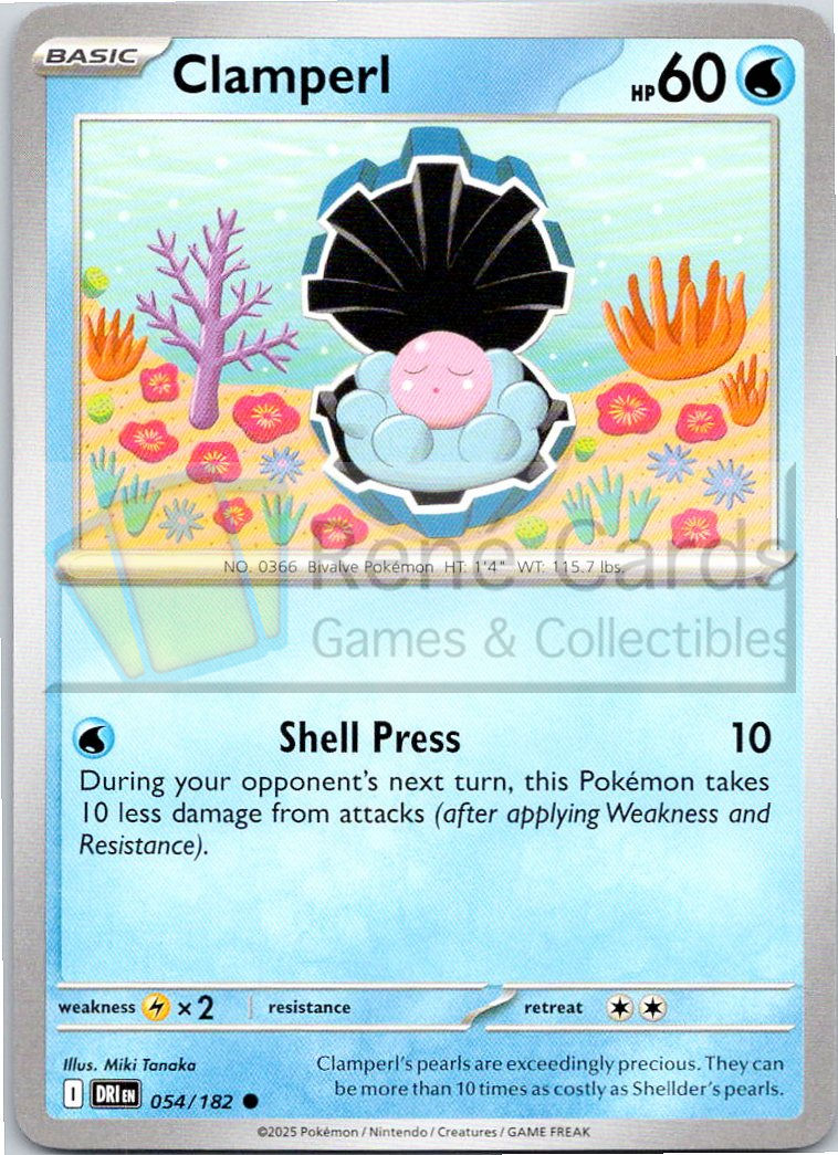 Clamperl - DRI  - 054/182