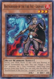 Brotherhood of the Fire Fist - Leopard - 1st Edition - MP14-EN013