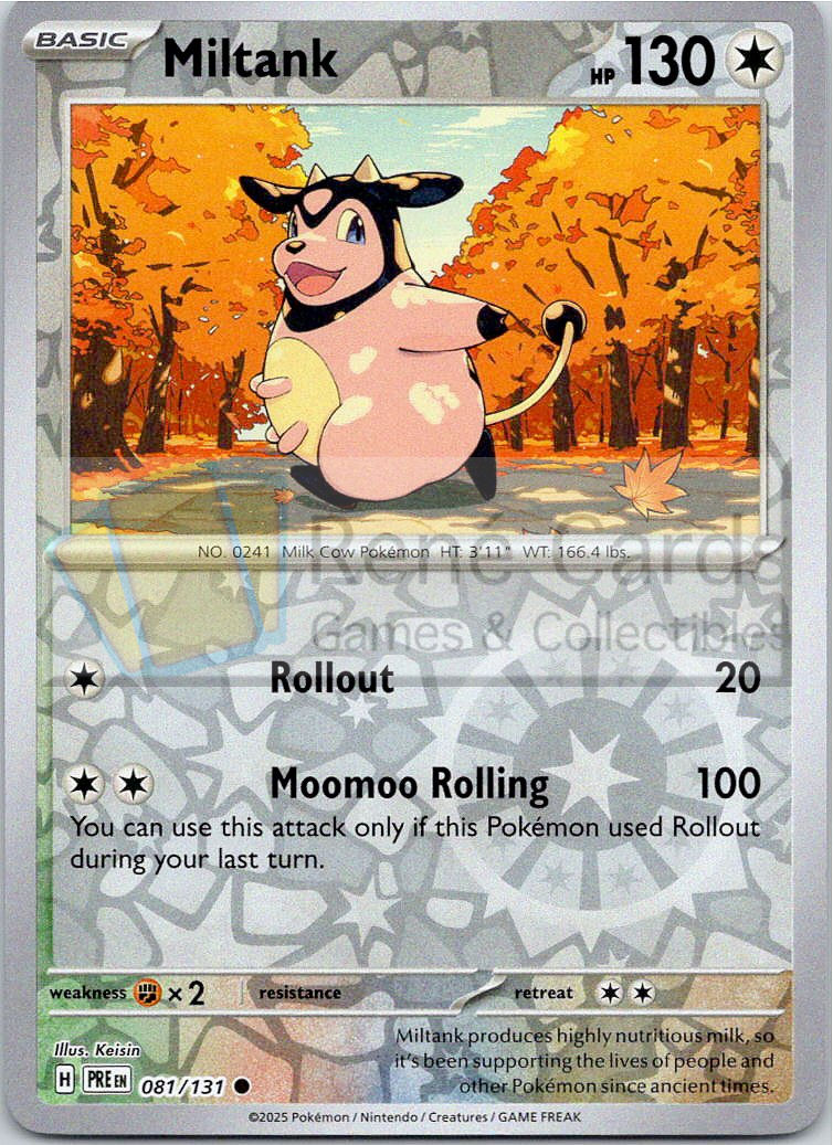 Miltank - PRE  - 081/131 - Reverse