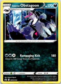 Galarian Obstagoon - SWSH193 - Promo - Tutorial Deck at stores & events