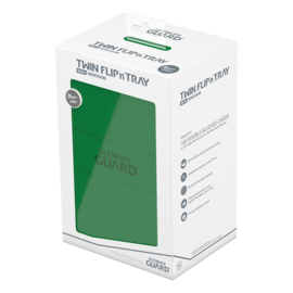 Twin Flip´n´Tray Deck Case 160+ Standard Size XenoSkin Green MonoColor