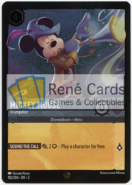 Mickey Mouse - Trumpeter - 3INK-182/204 - Foil