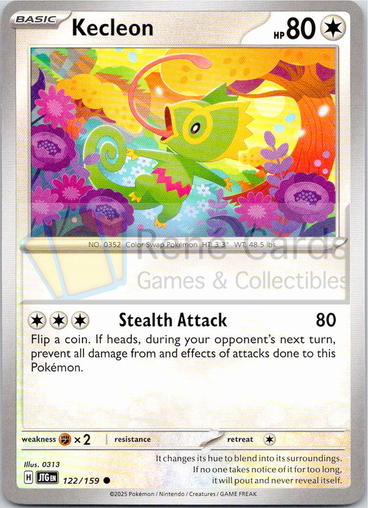 Kecleon - JTG  - 122/159