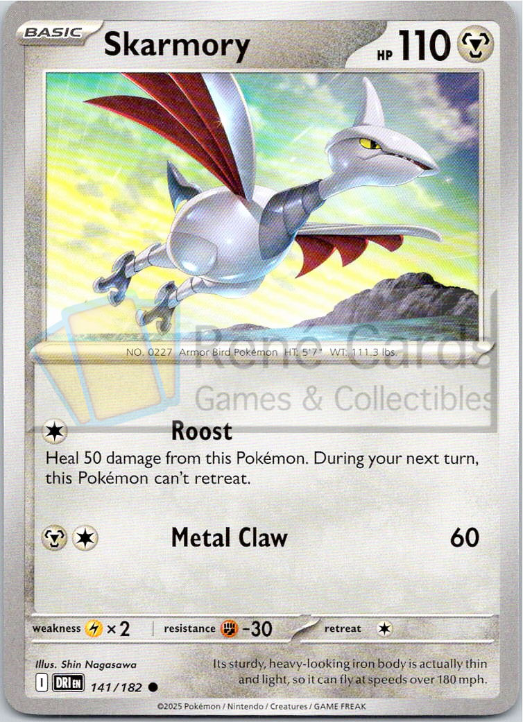 Skarmory - DRI  - 141/182