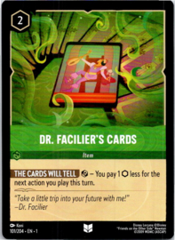 Dr. Facilier's Cards -  1TFC-101/204