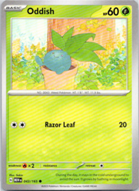 Oddish - MEW - 043/165