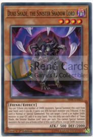 Duke Shade, the Sinister Shadow Lord - 1st Edition - SR06-EN003