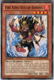Fire King Avatar Barong - 1st Edition - SDOK-EN002