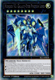 Number 90: Galaxy-Eyes Photon Lord - 1st Edition - BLC1-EN018
