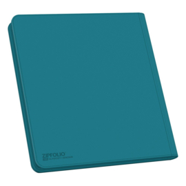 12-Pocket QuadRow ZipFolio XenoSkin Petrol Blue