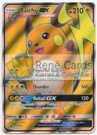 Raichu GX  - SM90 - Promo -  Shining Legends Pin Collection - Raichu GX