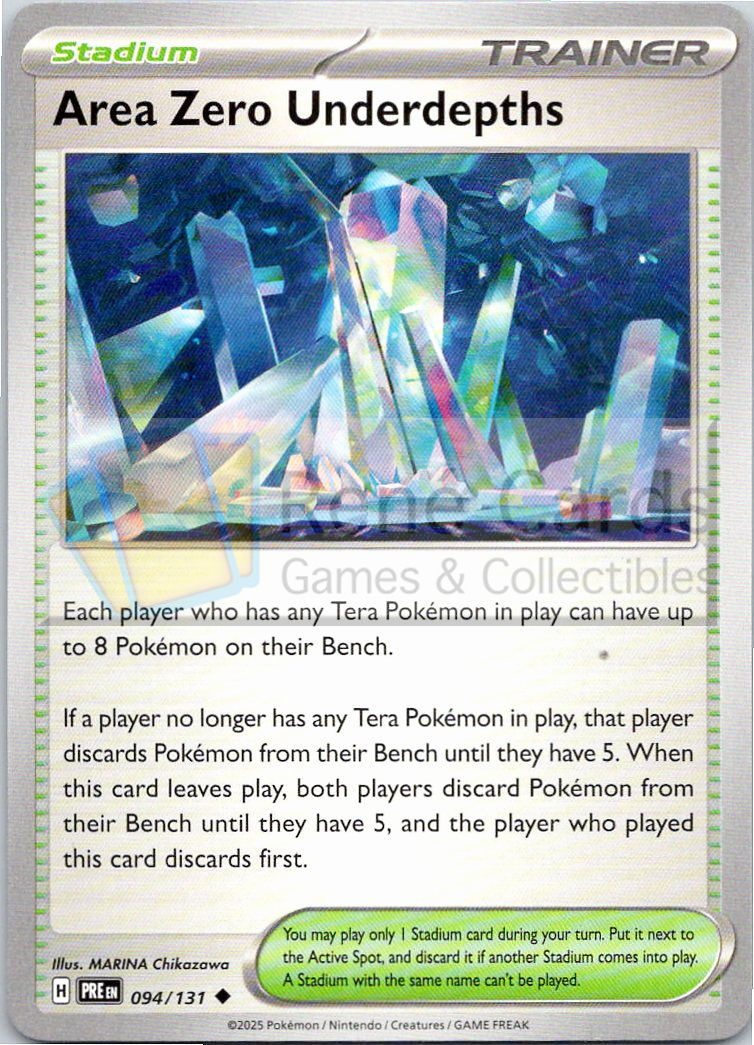 Area Zero Underdepths - PRE  - 094/131