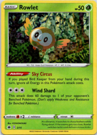 Rowlet - 2/15 - McDonalds - 2022
