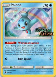 Phione - SM220 - Promo - Cosmic Eclipse Prerelease participation promo