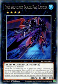 Full Armored Black Ray Lancer - 1st Edition - MZMI-EN054