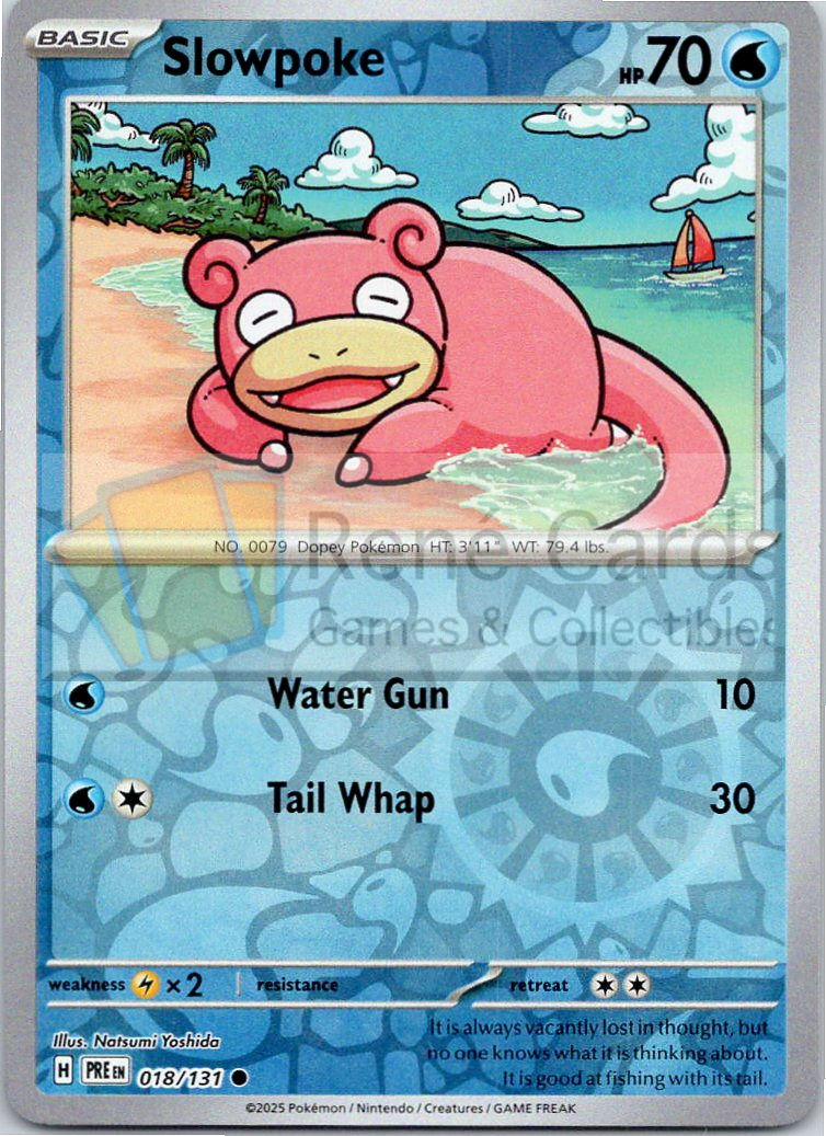 Slowpoke - PRE  - 018/131 - Reverse