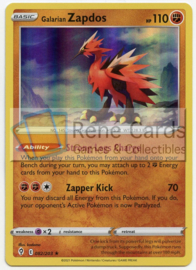 Galarian Zapdos - EvolSkies - 082/203