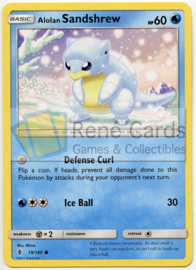 Alolan Sandshrew - S&M GuRi  19/145