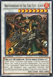 Brotherhood of the Fire Fist - Kirin - 1st Edition - JOTL-EN042