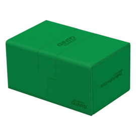 Twin Flip´n´Tray Deck Case 160+ Standard Size XenoSkin Green MonoColor