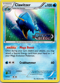 Clawitzer - XY146 - Promo - Steam Siege Prerelease participation promo