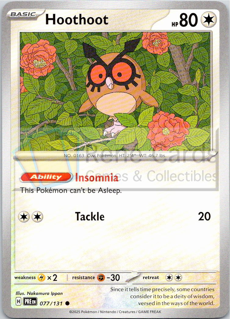 Hoothoot - PRE  - 077/131
