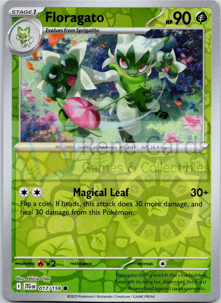 Floragato - JTG  - 017/159 - Reverse