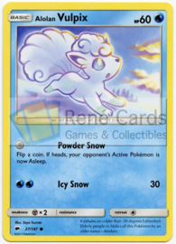 Alolan Vulpix - S&M BuSh  27/147