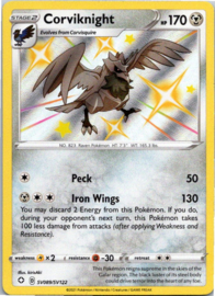 Corviknight - Shining Fates - Shiny Vault - SV089/SV122