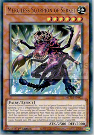 Merciless Scorpion of Serket - 1st Edition - MZTM-EN002