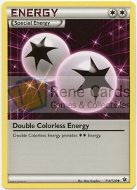 Double Colorless Energy - XY FaCo 114/124