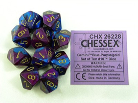 Gemini - Blue-Purple/gold