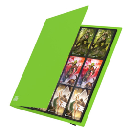 12-Pocket Quadrow FleXfolio - Light Green