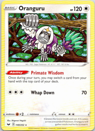 Oranguru - Sword & Shield - 148/202 Non-Foil