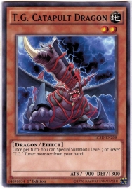 T.G. Catapult Dragon - 1st Edition - LC5D-EN208